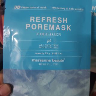Mặt Nạ Dưỡng Trắng Chống Nhăn Tinh Chất Collagen Mersenne Beaute 25g