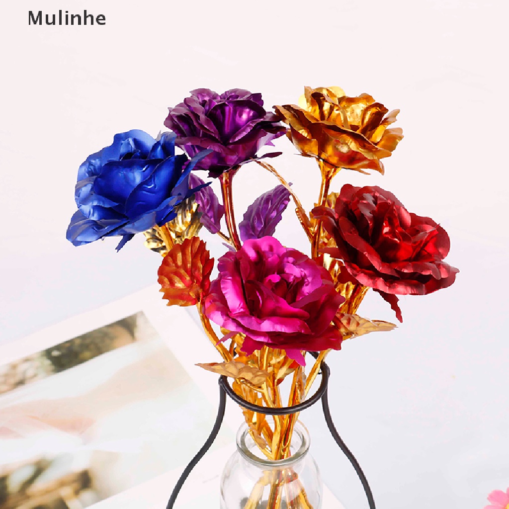 Hoa Hồng Mạ Vàng 24k Mulinhe
