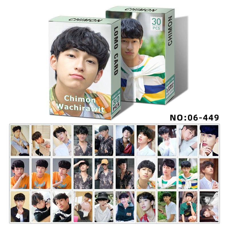 30 Chiếc Kpop Của Boyz Hình Chữ Monsta X Thái Ngôi Sao Perth Offgun Chimon-Wachirawit Thiệp Chúc Mừng Lomo Card