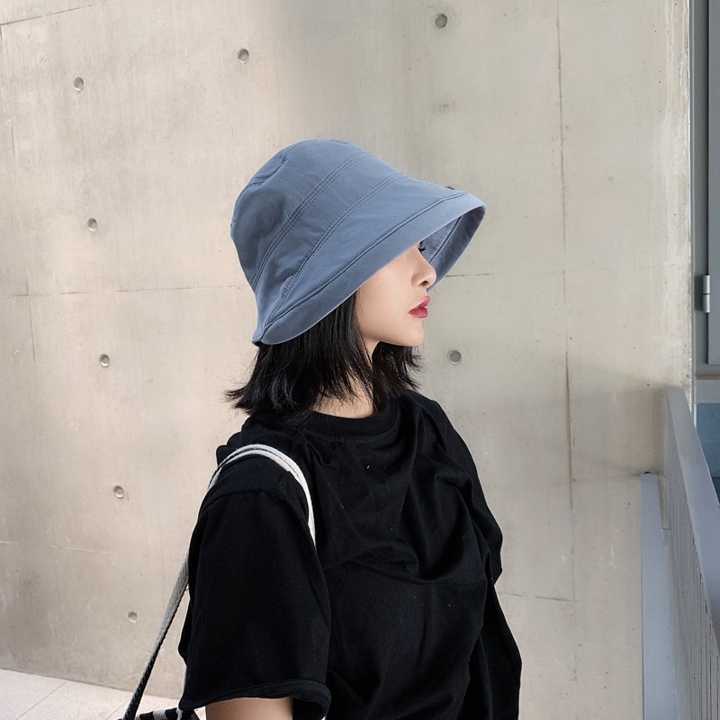 Mũ tai bèo D21056 che nắng ngoài trời hợp thời trang dành cho các cặp đôi nam nữ