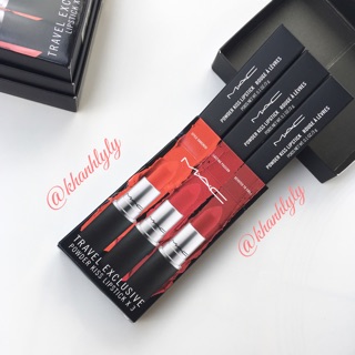 [M.A.C CHUẨN AUTH- ĐỦ BILL] Son M.A.C tách set Travel 6 màu