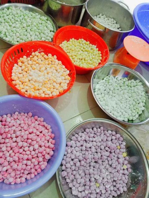 Trân châu dừa 7 vị 300 - 500g