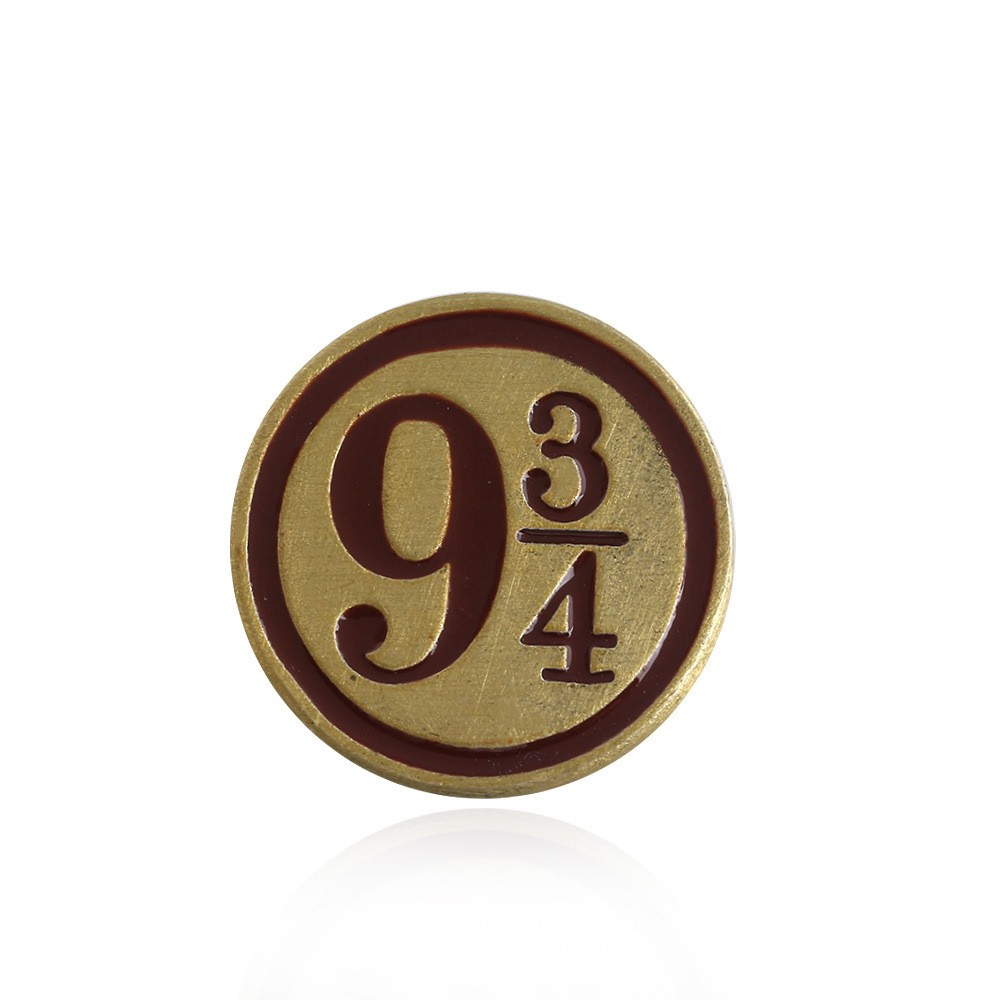 Huy Hiệu Cài Áo Kim Loại Hoạt Hình Harry Potter Rel Chias Of Death Gold Snitch Personam