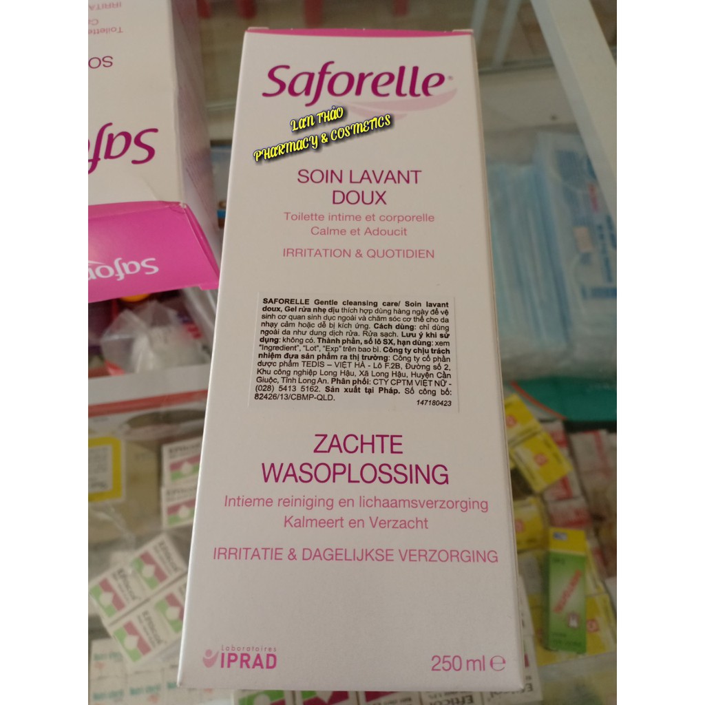 Saforelle 250ml Chính Hãng Dung Dịch Vệ Sinh Phụ Nữ Được Khuyên Dùng Giá Tốt