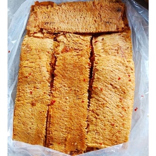 1kg - mực cán tẩm gia vị cay - ăn là ghiền