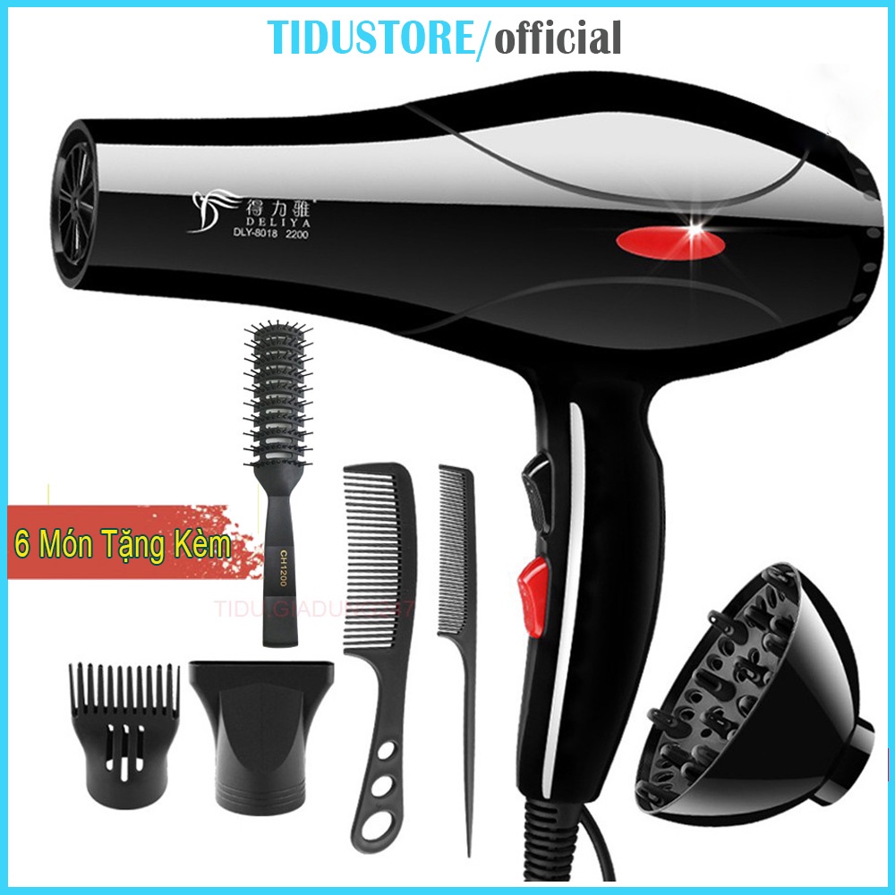 Máy Sấy Tóc DELYA Công Suất Lớn,Máy Sấy 2 Chiều Nóng/Lạnh, Bảo Hành 6 Tháng, 1 Đổi 1[FREESHIP EXTRA]