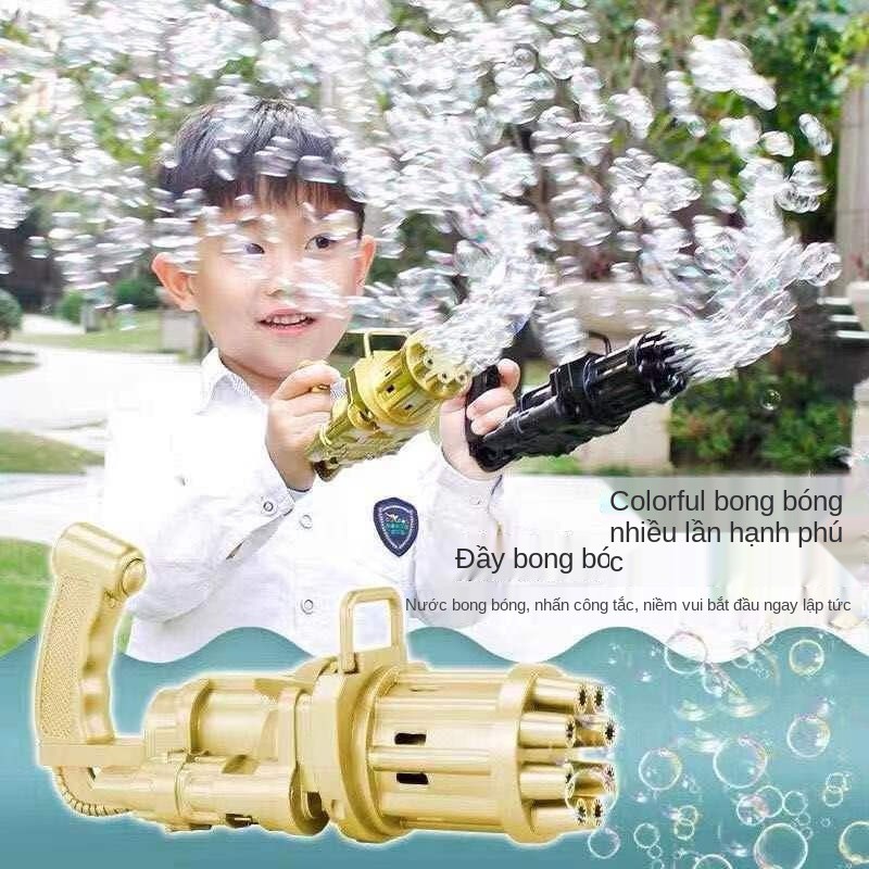 Người nổi tiếng lưới súng bắn bong bóng đồ chơi mạng cùng phong cách Máy tự động không độc hại trẻ em nước