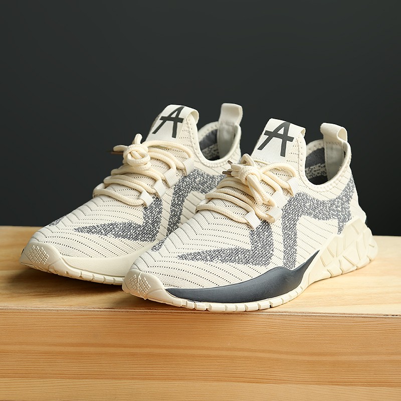 Giày Sneakers Chất Liệu Vải Dệt Kim Hàng Xuất Dư Cao Cấp - GS19