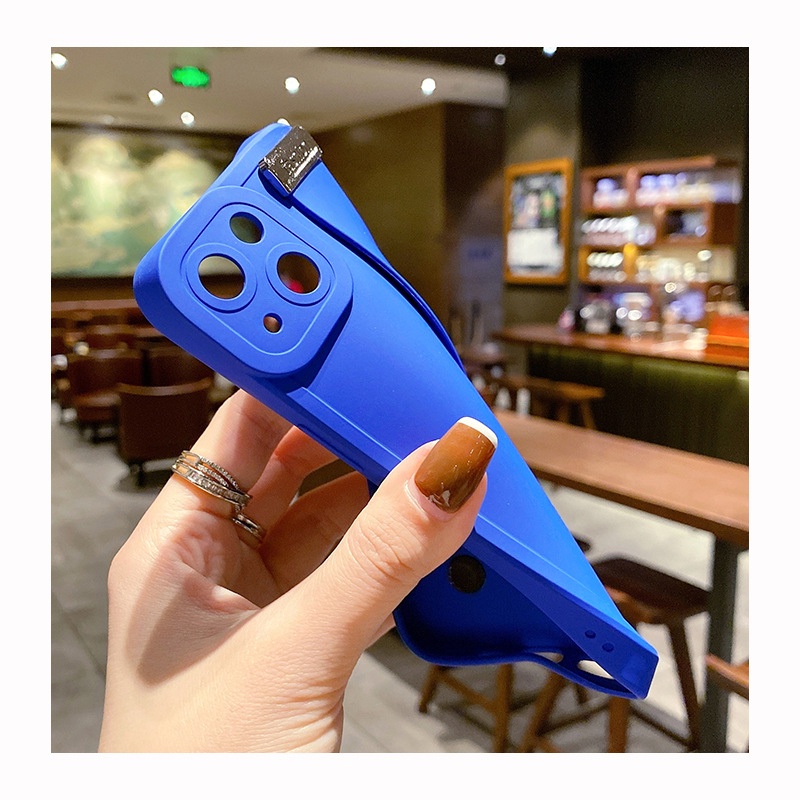 Ốp điện thoại có dây đeo chống sốc cho IPHONE 11 12 PRO MAX X XR XS MAX 7 8 PLUS