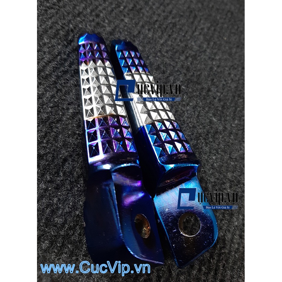 Gác Chân Mạ Titan Phối Sọc Trắng 1522