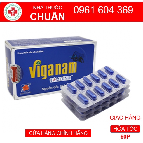 Viganam Tâm Bình Hỗ Trợ Bổ Thận Tráng Dương, Tăng Cường Sinh Lý