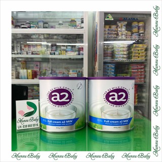 Sữa tươi a2 milk full cream hộp 850g
