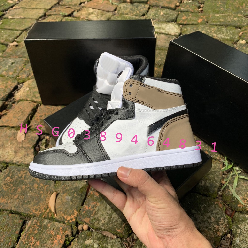 Giày J cao cổ, Giày thể thao sneaker high nam nữ các màu hot nhất Full box bill