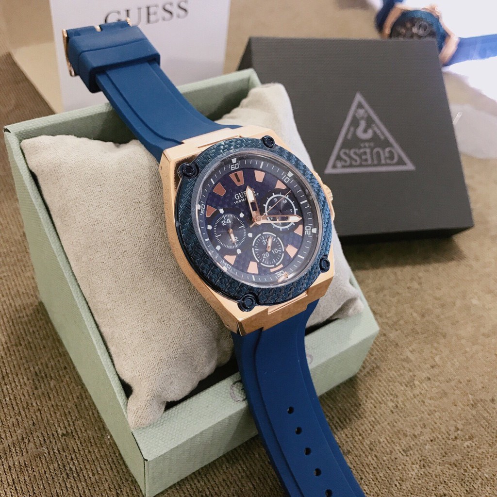 Đồng Hồ Nam Guess Legacy Blue W1049G2