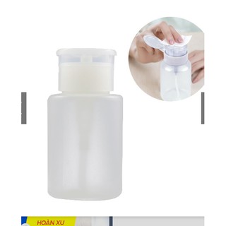 Bình đựng AXETON, Nước lau gel trong suốt OPI