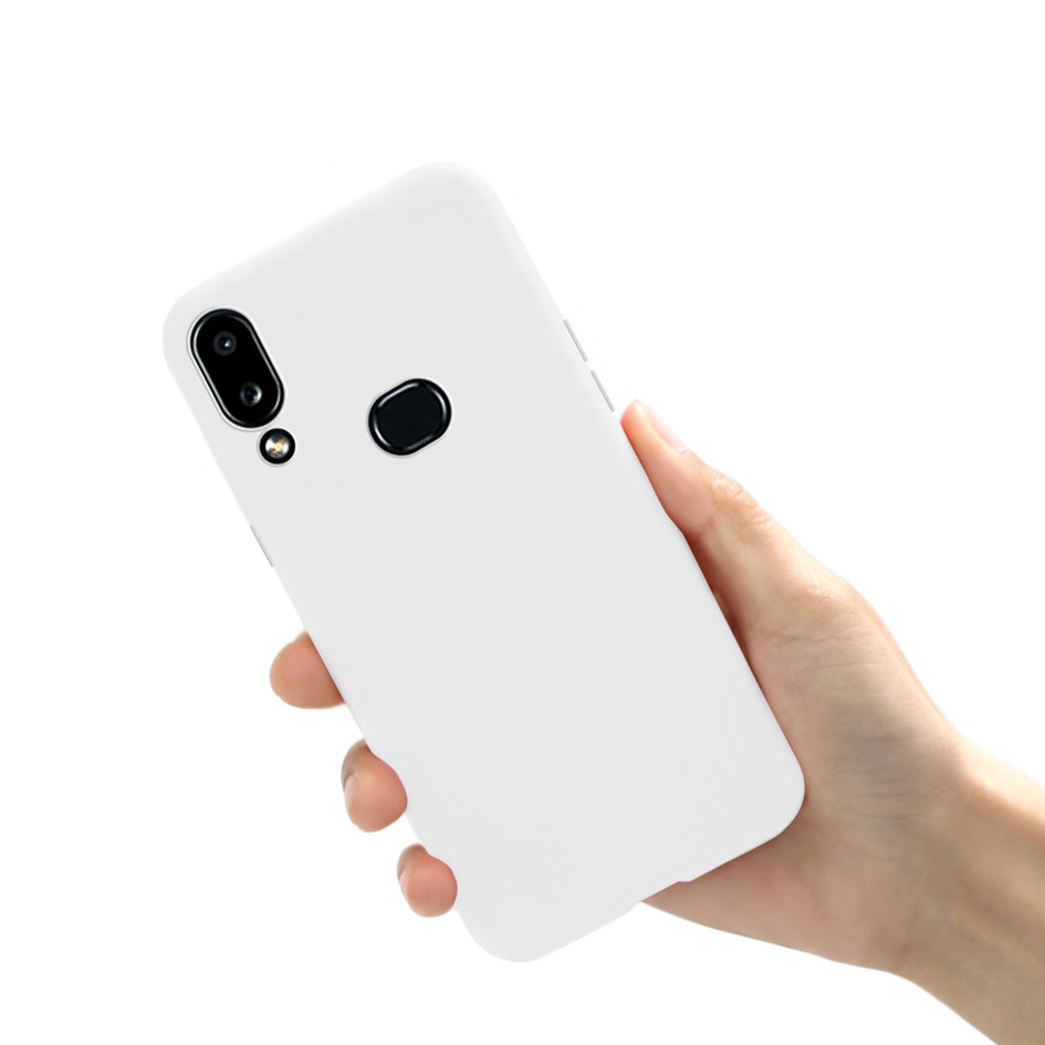 Ốp điện thoại trơn màu dễ thương cho Samsung Galaxy A10S A 10s 2019 A10 A107 A107F