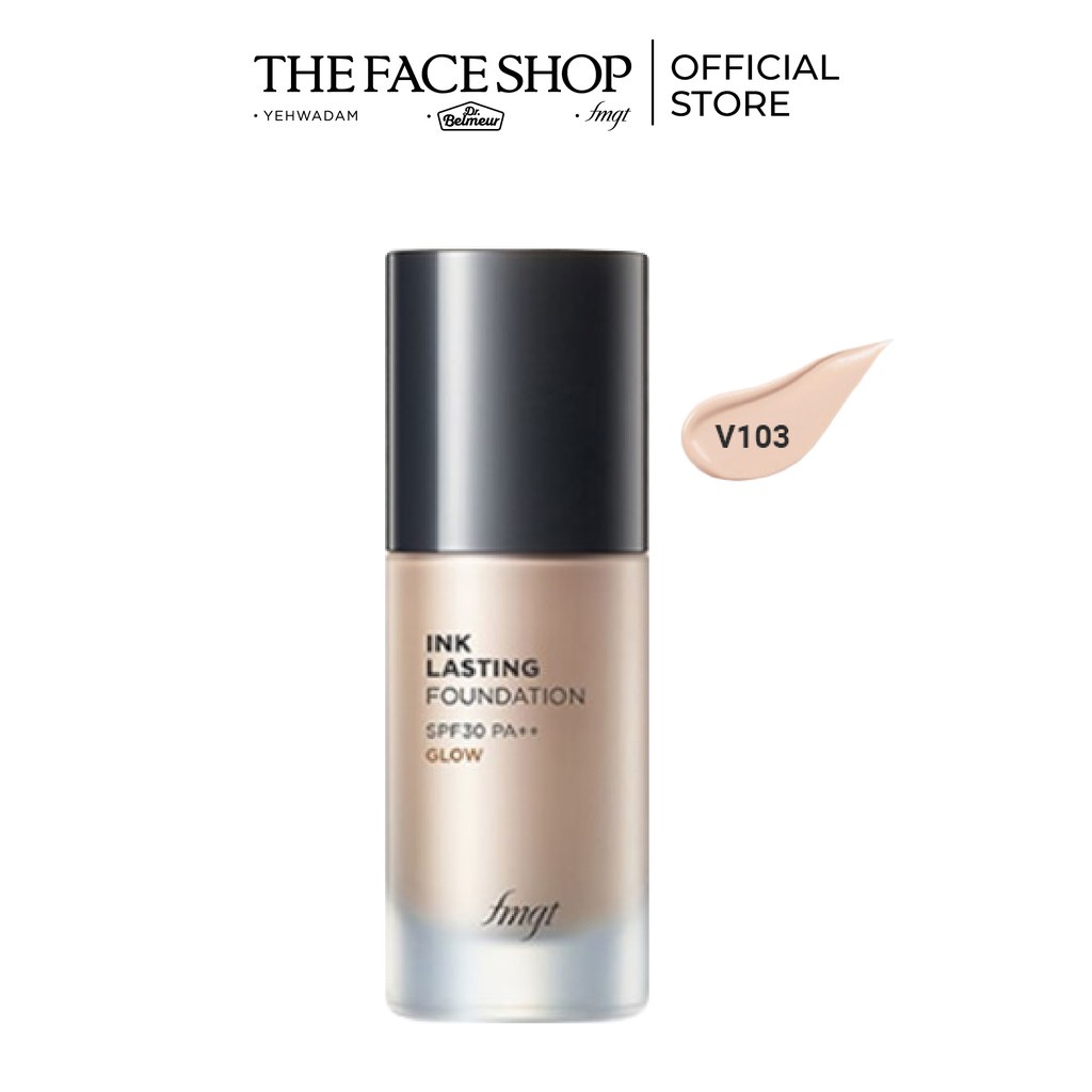 Kem Nền Trang Điểm TheFaceShop Inklasting Foundation Glow 30ML(HSD 11/2022)