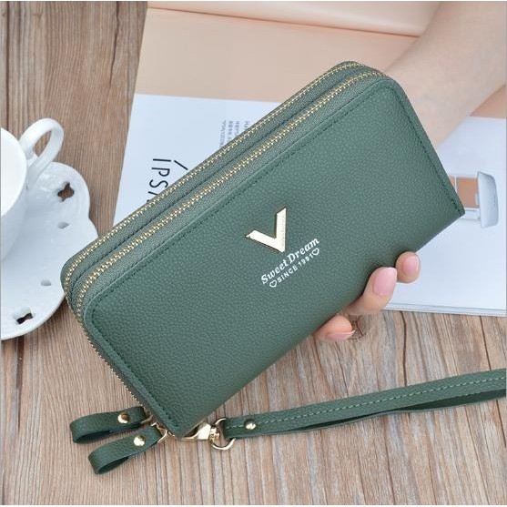 Ví nữ dài hai ngăn V Dream cao cấp