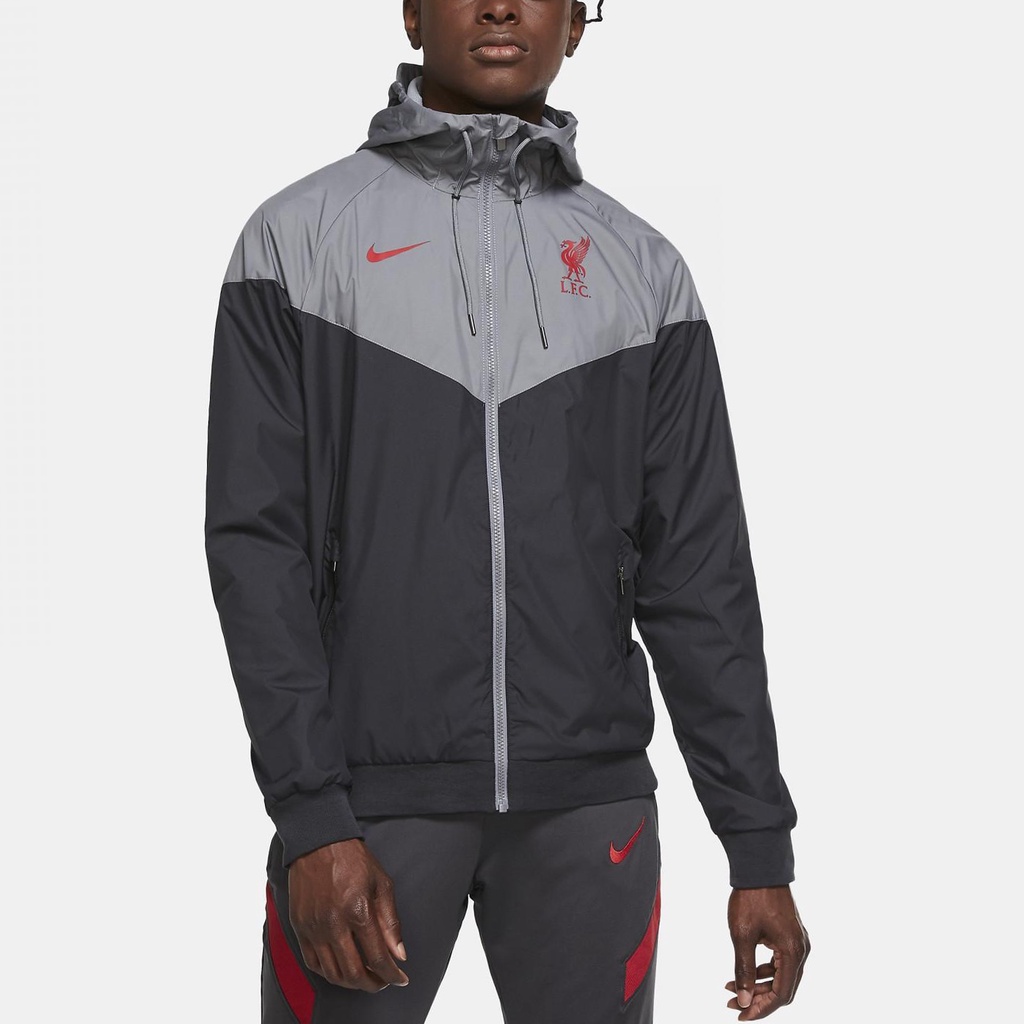[HÀNG_CHÍNH_HÃNG] ÁO KHOÁC NIKE WINDRUNNER LIVERPOOL JACKET - BLACK
