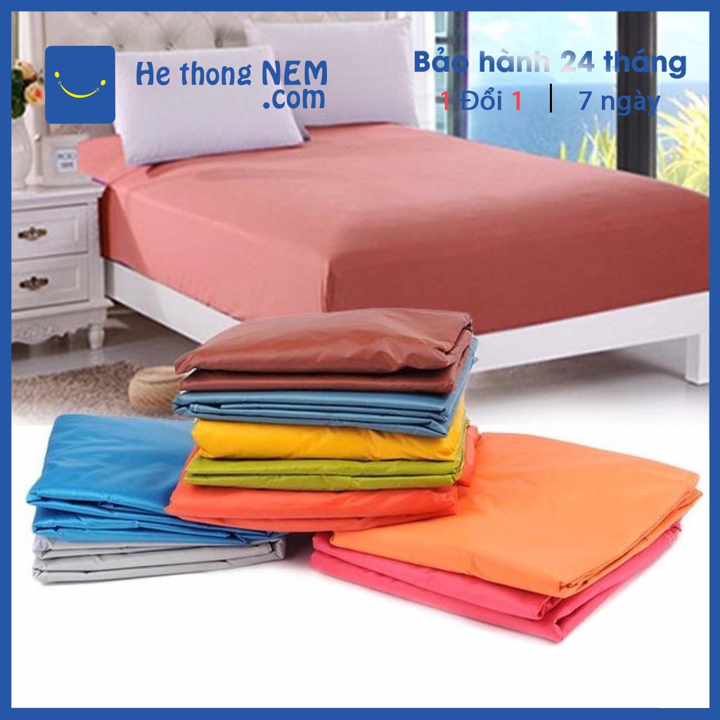Ga chống thấm Poly SERENA Cao Cấp Siêu Bền ga giường m6 m8 drap poly ga giường lẻ - Hệ Thống Nệm