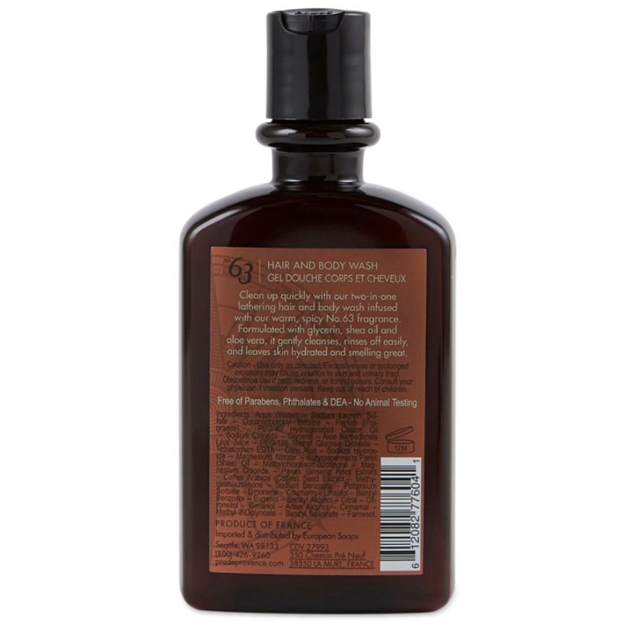 Sữa Tắm No 63 Hair and Body Wash 240ml