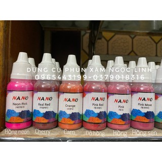  Mực Xăm Nano Hàn Quốc
