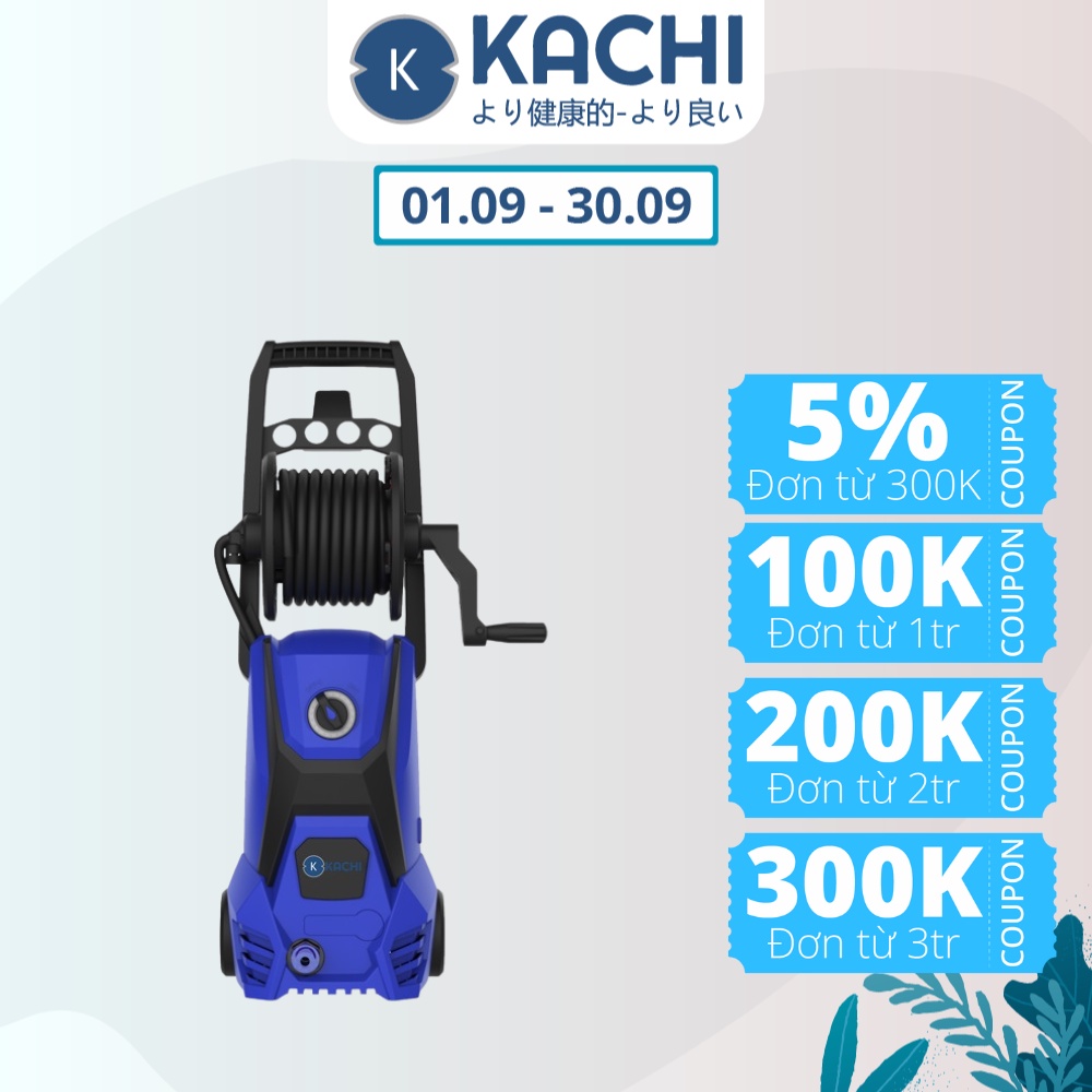 Máy Phun Xịt Rửa Cao Áp Kachi MK227 1600W