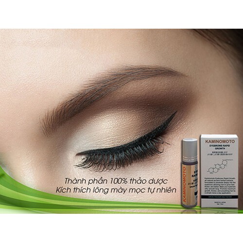 Serum Kích Mọc Lông Mày Nhật Bản Kaminomoto Eyebrows Rapid Growth