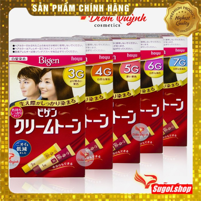 Thuốc nhuộm tóc BIGEN Nhật Bản
