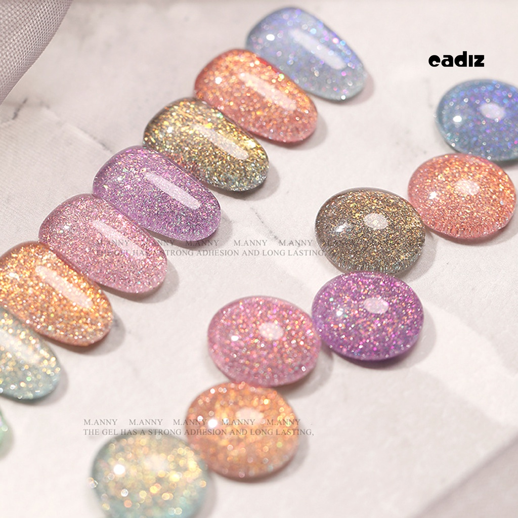 Gel Sơn Móng Tay 7.3ML Hiệu Ứng Lấp Lánh Nhiều Màu Sắc Thông Dụng Cho Nữ