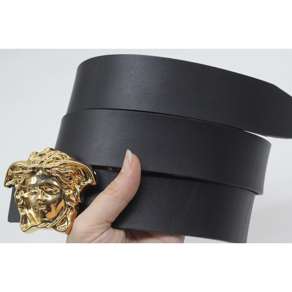 Dây Nịt Thắt Lưng Nam Da Bò Vachetta Nhập Khẩu Cao Cấp Nguyên Tấm Siêu Mềm Kèm Khóa Kim Không Gỉ, BH 12 Tháng ON01