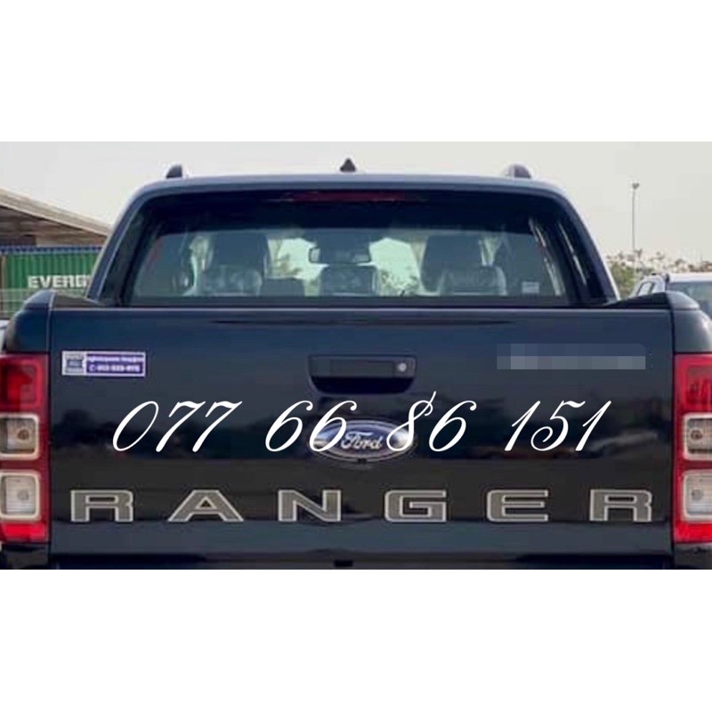 Tem Chữ Ranger Sau Xe.Tem Ranger Dán Sau Xe.Tem Dán Xe 4x4 Ranger