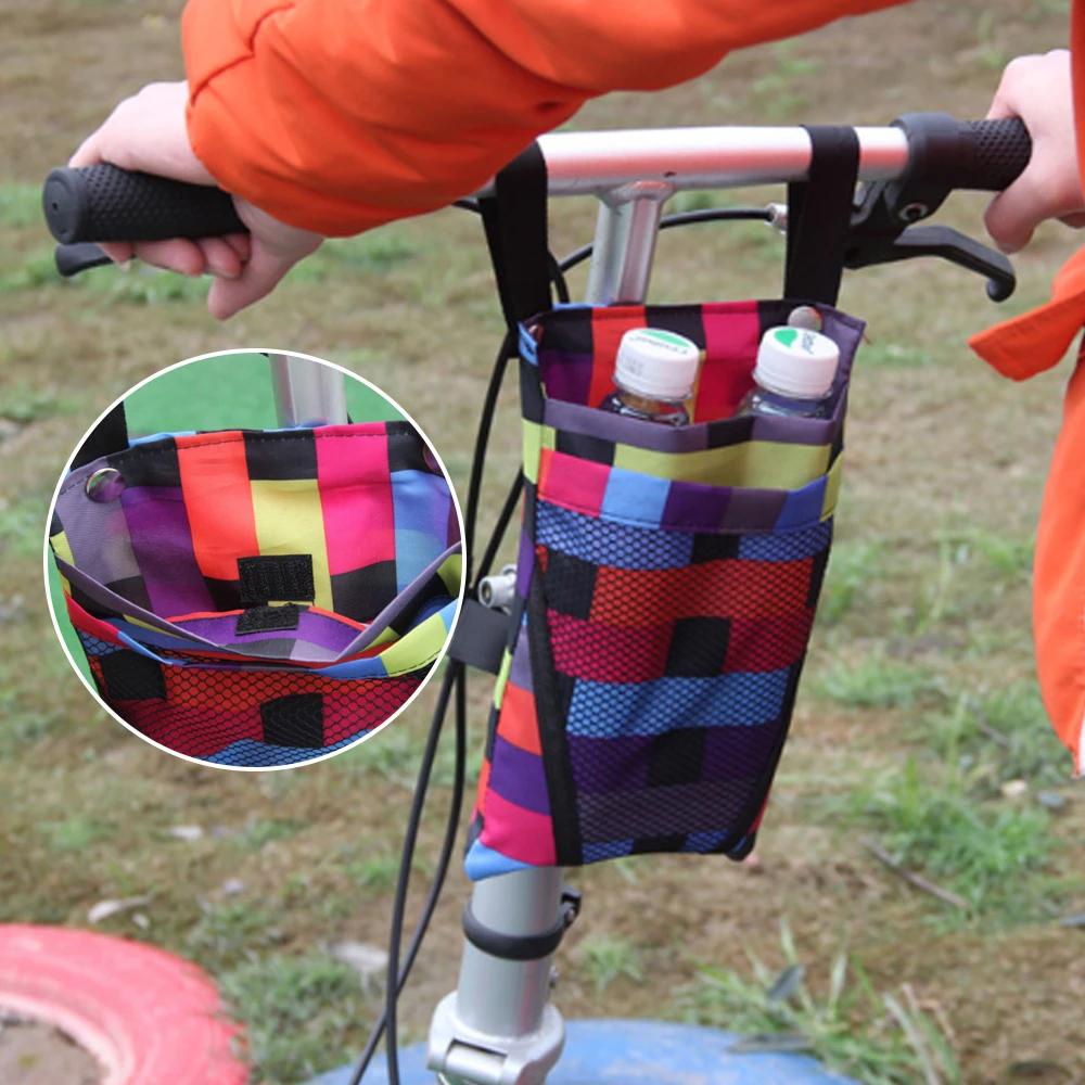 LANFY Túi Canvas Đựng Bình Nước / Cốc Nước Gắn Xe Đạp Điện Tiện Lợi