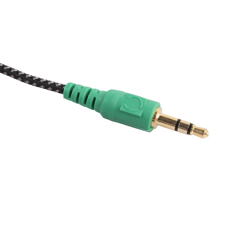 Dây cáp âm thanh kết nối tai nghe và micro chuyển đổi cổng 3.5mm sang hai giắc cắm 3.5mm dành cho máy tính bàn