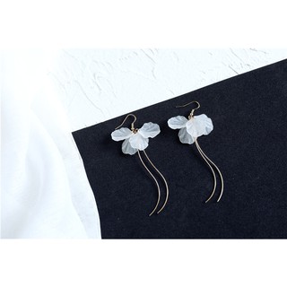 [Hàng Loại 1] Bông tai Hoa nhựa 4 cánh đẹp tuyệt vời dự bế giảng| Khuyên Tai - Hoa Tai - Kuns Accessories