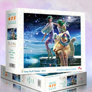 Tranh xếp hinh trí tuệ tia sáng jigsaw puzzle 475 mảnh - cung bạch dương - msp: 475-010