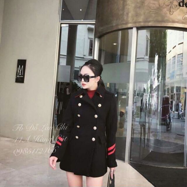 Áo dạ xuất zara