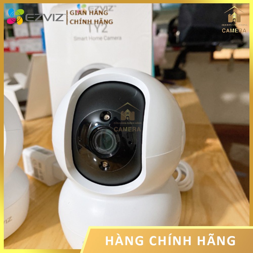 [Bảo Hành 2 Năm] Camera IP Wifi EZVIZ TY2 2MP - Phát Hiện Chuyển Động, Tích Hợp Mic Và Loa, Hồng Ngoại 10m | BigBuy360 - bigbuy360.vn