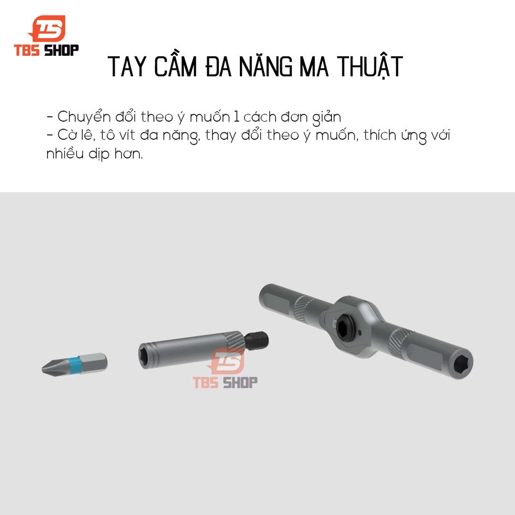 Bộ tua vít Xiaomi Duka RS1 24 in 1 - Bộ dụng cụ đa năng Xiaomi Duka 24 in 1