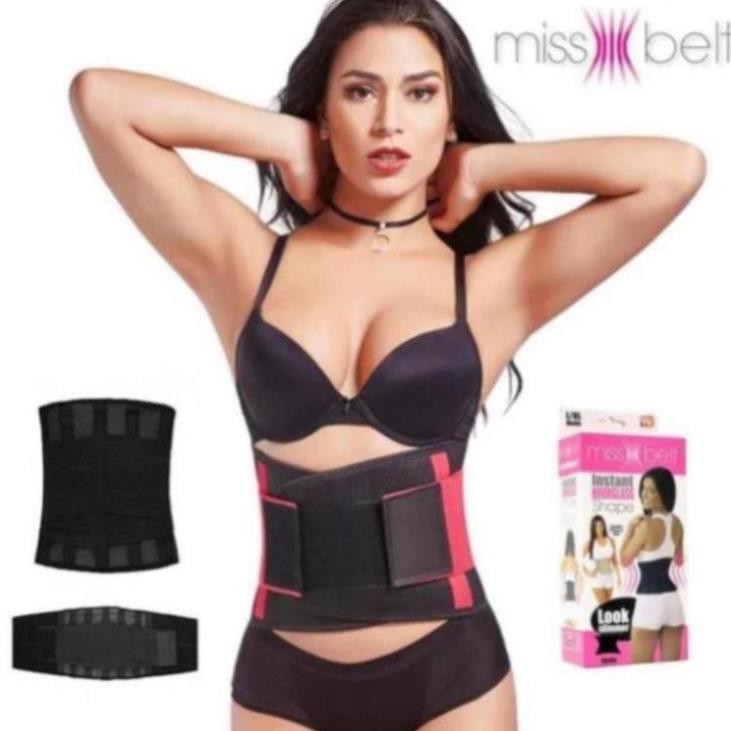 Đai nịt bụng giảm mỡ cho vòng eo con kiến - Gen nịt bụng Miss Belt