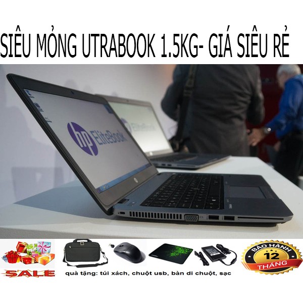 Siêu mỏng giá rẻ HP EliteBook 840 G1 Core i5 4300U, laptop cũ chơi game cơ bản đồ họa | BigBuy360 - bigbuy360.vn