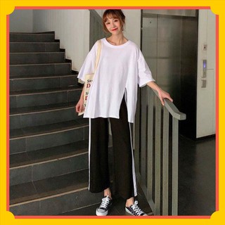 ( XƯỞNG CHUYÊN SỈ ) Sét áo xẻ quần ống rộng sẻ SHOP HÀNG QUẢNG CHÂU