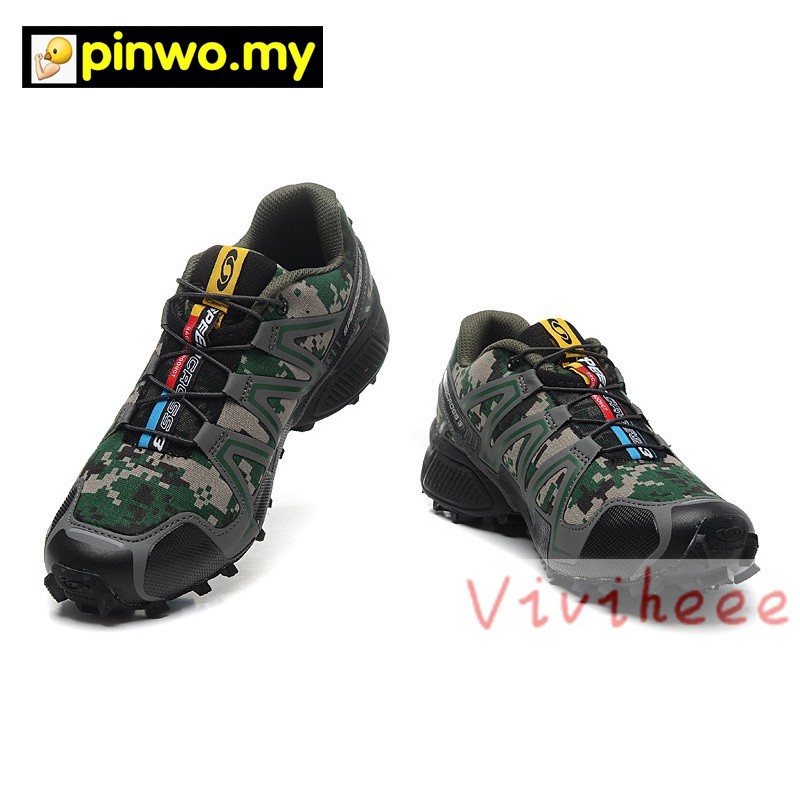 [Với hộp] Chính hãng Salomon Speedcross 3 người đàn ông ngoài trời Giày đi bộ Salomon chuyên nghiệp :