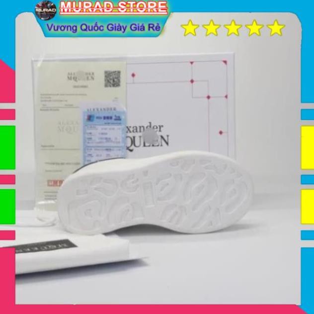 [TẶNG TẨY VỆ SINH+TẤT] Giày thể thao sneaker  MCQ gót nhung đen full box MET1 | BigBuy360 - bigbuy360.vn