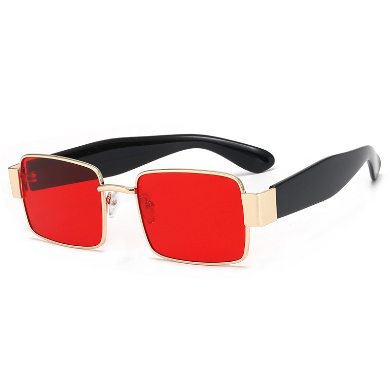 Kính mát gọng vuông bằng kim loại thời trang Âu Mỹ 2020 cổ điển cho nam