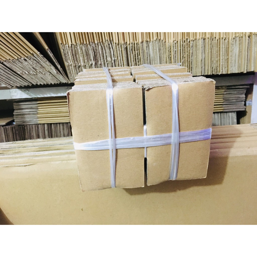 COMBO 50 thùng carton 8x8x4 đóng hàng cứng cáp