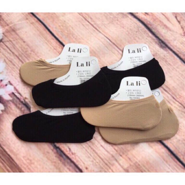Combo 10 Đôi Tất Hài Da Chân Lali.