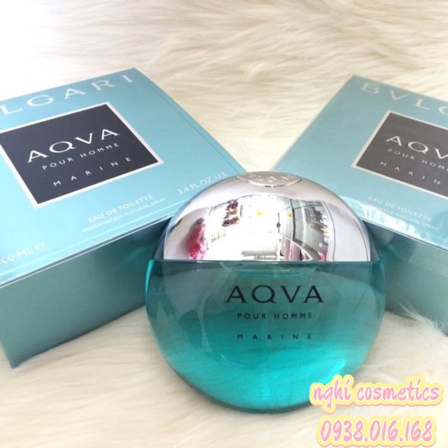 Nước hoa nam bvlgari aqva pour homme marine 100ml