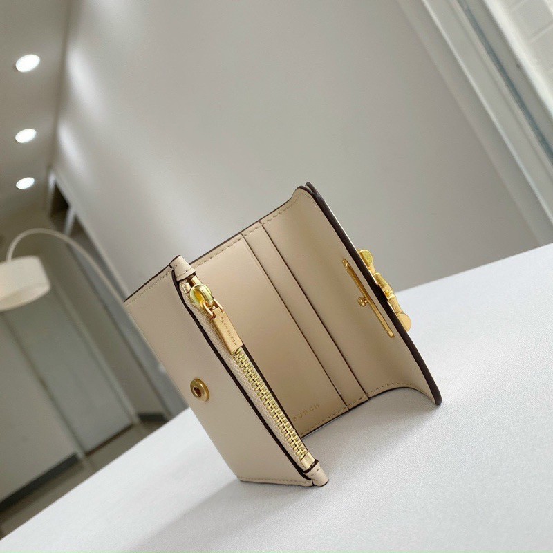 Ví T.B tory eleanor logo cream