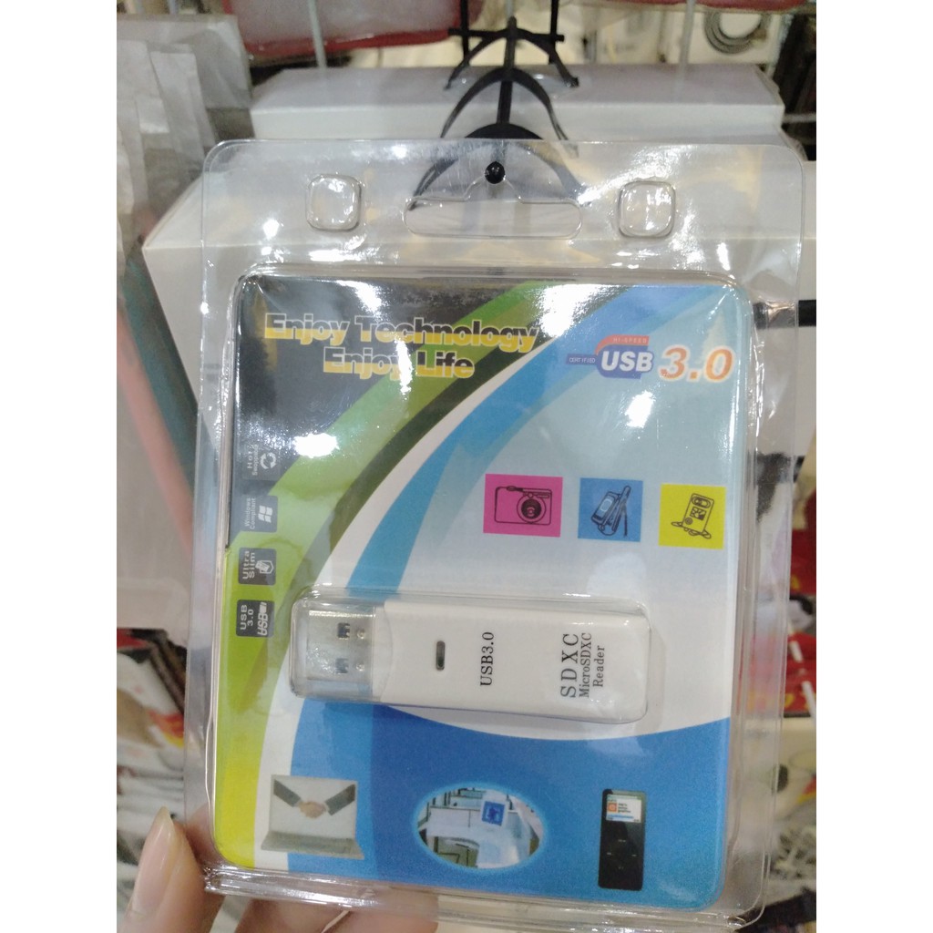 Đầu đọc thẻ nhớ USB 3.0 đọc thẻ SD, MicroSD tốc độ cao | BigBuy360 - bigbuy360.vn